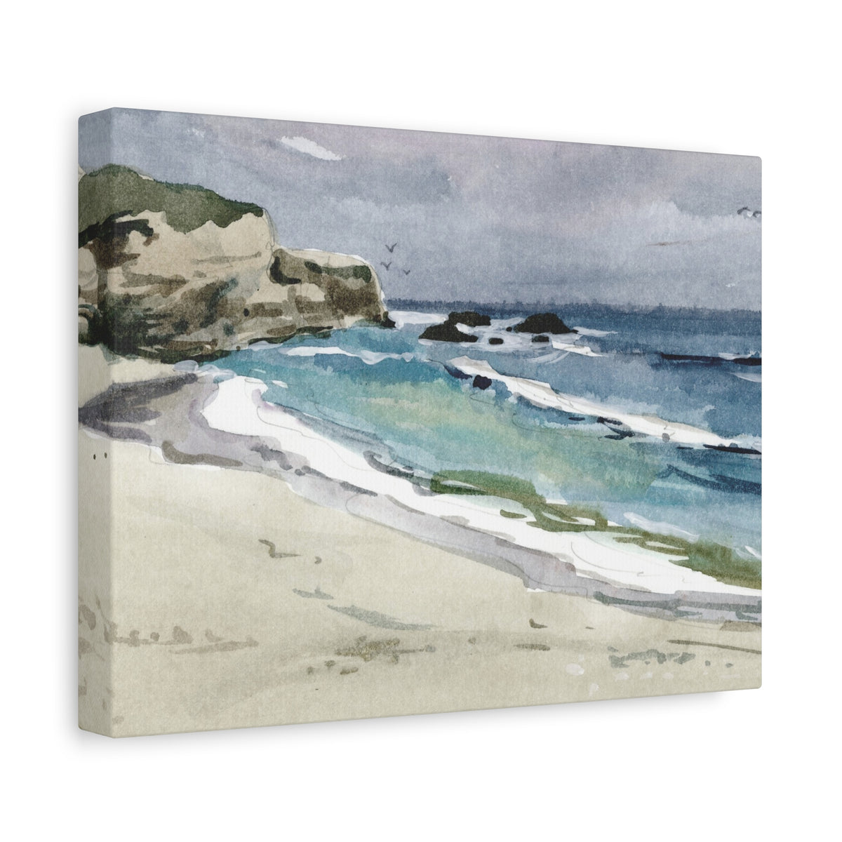 Gray Day on Pacific Coast