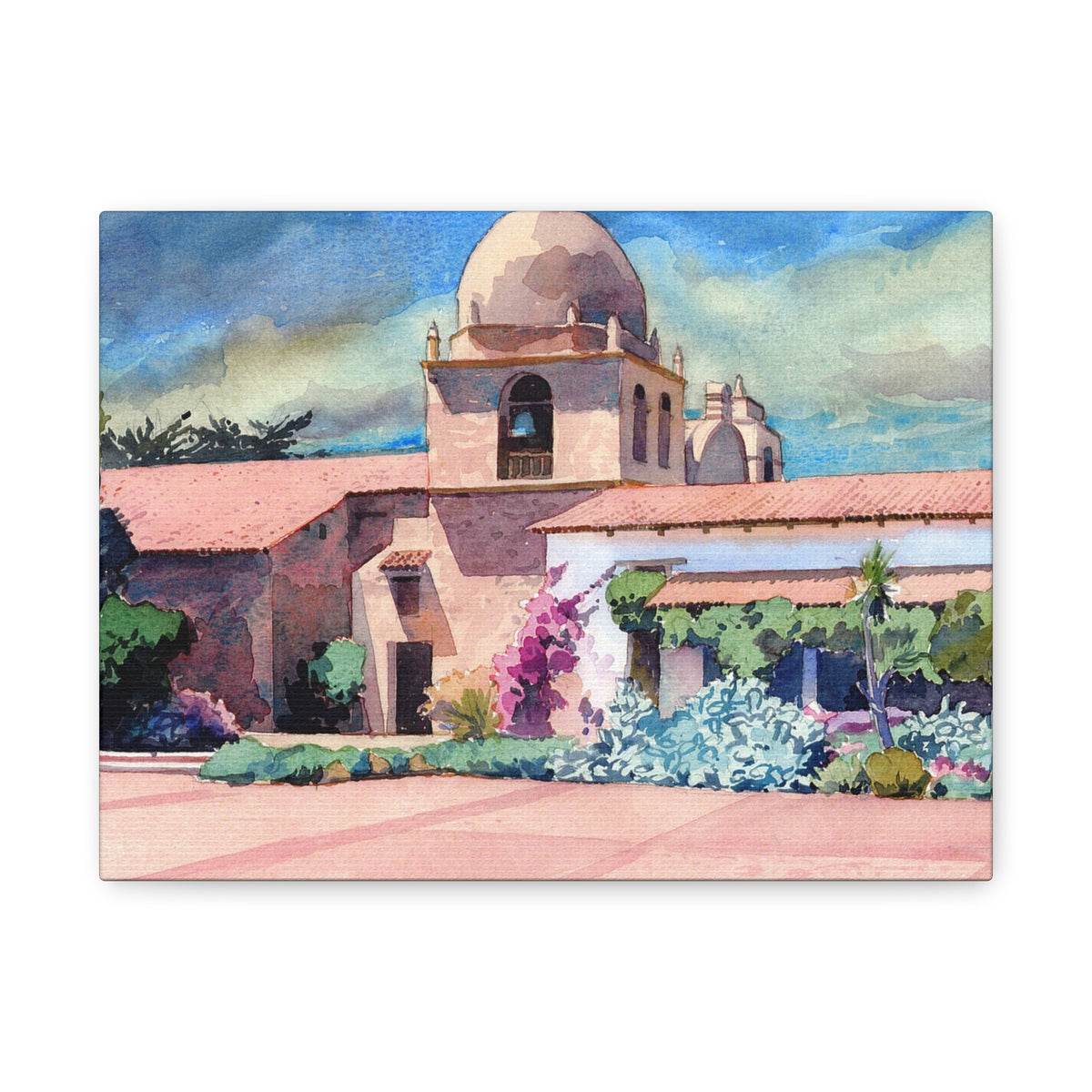 Carmel Mission Backyard